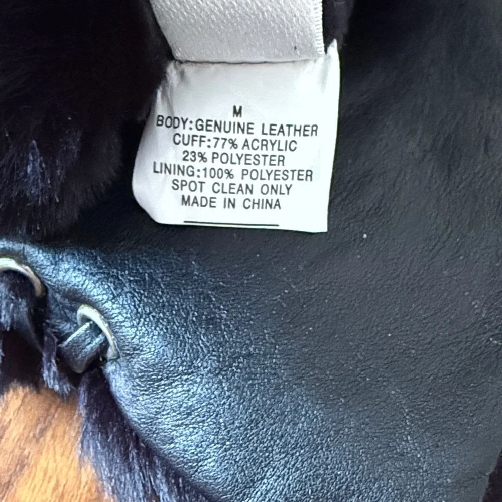 LOFT black leather